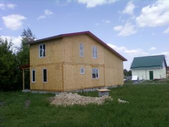 Канадський будинок з сіп панелей с.Красне 6