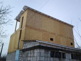 Надбудова із СІП-панелей  с. Крюковщина 269