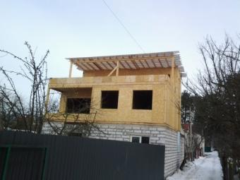 Надбудова із СІП-панелей  с. Крюковщина 5