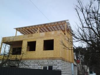 Надбудова із СІП-панелей  с. Крюковщина 7