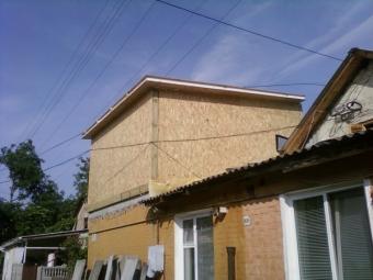 Надбудова 2-го поверху з сіп панелей 10