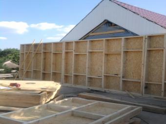 Надбудова із СІП-панелей 3