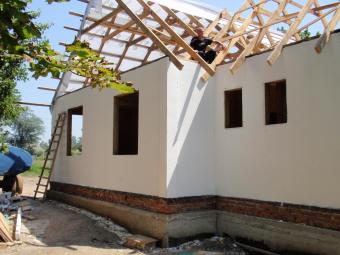 Застосування сіп панелей в будівництві Візит Центру 2