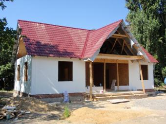 Застосування сіп панелей в будівництві Візит Центру 3