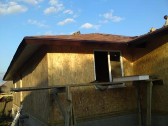 Застосування сіп панелі в надбудові 2-го поверху 277