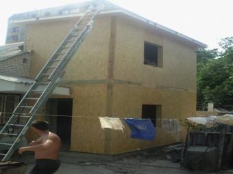 Прибудова за канадською технологією до цегляного будинку 5