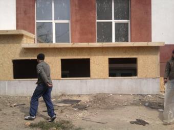 Прибудова побудована за допомогою сіп панелі 280