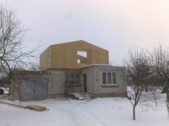 Реконструкція будинку із застосуванням сіп панелі 4