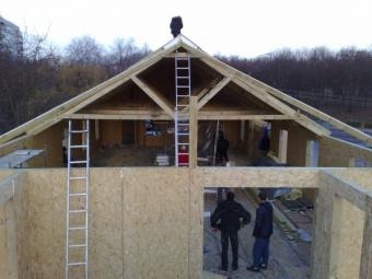 Реконструкція офісної будівлі, із застосуванням сип панелі 6