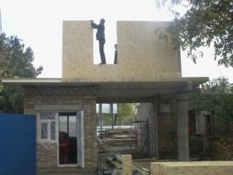 Реконструкція офісної будівлі, із застосуванням сип панелі 3