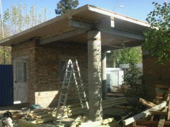 Реконструкція офісної будівлі, із застосуванням сип панелі 2