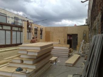 Реконструкція торгового приміщення із застосуванням Сіп панел 1