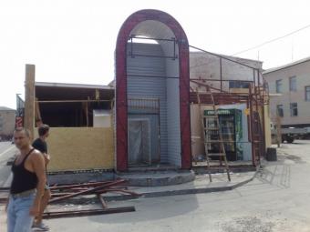 Реконструкція торгового приміщення із застосуванням Сіп панел 10