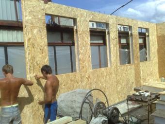 Реконструкція торгового приміщення із застосуванням Сіп панел 2