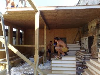 Реконструкція торгового приміщення із застосуванням Сіп панел 236