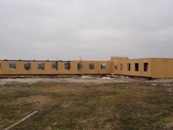 Складське приміщення побудоване із застосуванням сіп панелі 3