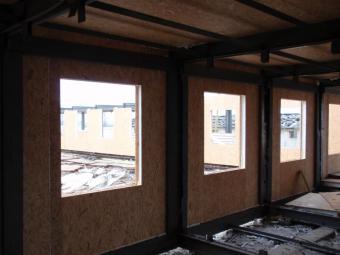 Складське приміщення побудоване із застосуванням сіп панелі 2