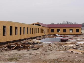 Складське приміщення побудоване із застосуванням сіп панелі 4