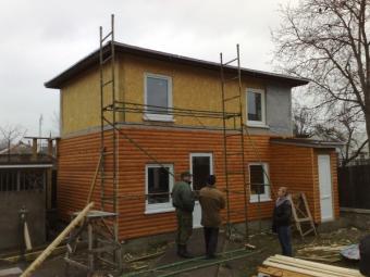 Сторожовий будинок побудований з Sip панелей 1