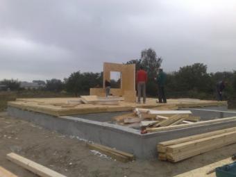 Енергозберігаючий будинок з сіп панелей 1