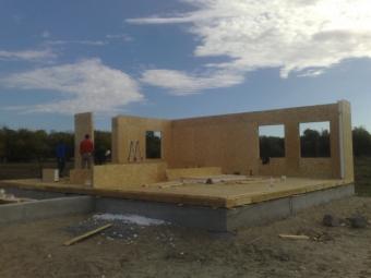 Енергозберігаючий будинок з сіп панелей 2