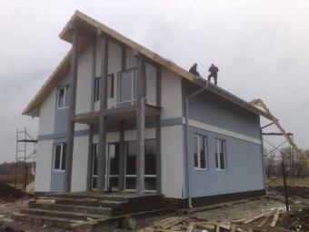 Енергозберігаючий будинок з сіп панелей 7