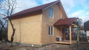 Будинок із СІП панелей за канадською технологією 217