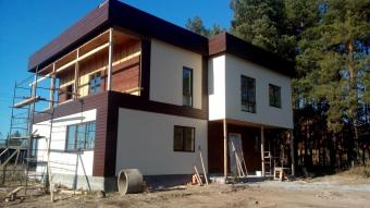 Енергозберігаючий будинок в стилі хайтек 11