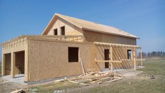 Дача с. Ставище із СІП панелей 2