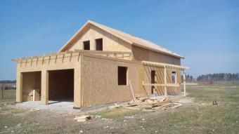 Дача с. Ставище із СІП панелей 1