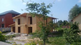 Будинок на Осокорках із сендвіч панелей 2