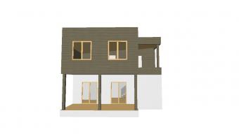 Будинок Хайтек із СІП панелей 1