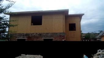 Надбудова 2поверху із СІП панелей Бровари 3