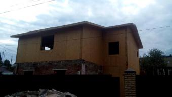 Надбудова 2поверху із СІП панелей Бровари 2