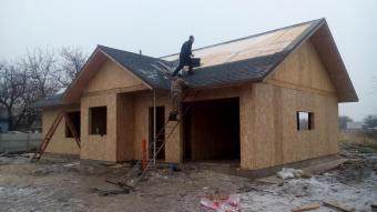 Будинок із СІП панелей з теплим горищем 2