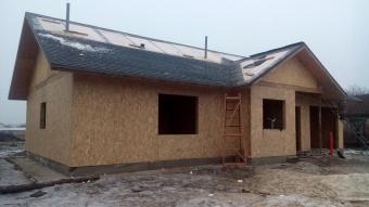 Будинок із СІП панелей з теплим горищем 3