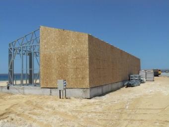 Ангар облаштований СіП панелями 2