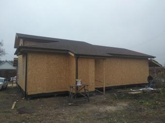 Будинок по канадській технології на сваях с. Пісківка, Бородянський район 25