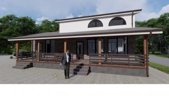 Будинок по канадській технології на сваях с. Пісківка, Бородянський район 1