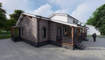 Будинок по канадській технології на сваях с. Пісківка, Бородянський район 2