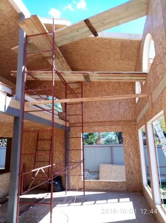 Будинок по канадській технології на сваях с. Пісківка, Бородянський район 14