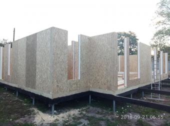 Будинок по канадській технології на сваях с. Пісківка, Бородянський район 9