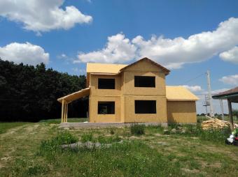 Будинок із СІП панелей, стіни СІП-160,перекриття СІП-205 м. Вінниця (Бохоники) 21