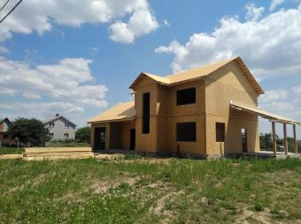 Будинок із СІП панелей, стіни СІП-160,перекриття СІП-205 м. Вінниця (Бохоники) 9