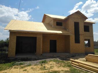 Будинок із СІП панелей, стіни СІП-160,перекриття СІП-205 м. Вінниця (Бохоники) 15