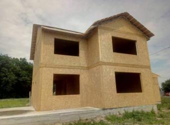 Будинок із СІП панелей, стіни СІП-160,перекриття СІП-205 м. Вінниця (Бохоники) 23